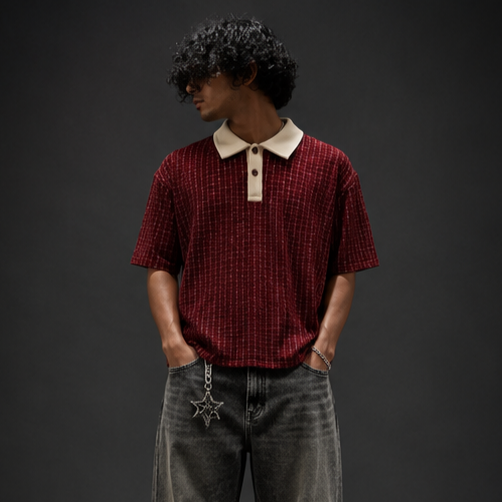 Cursed Textured Polo