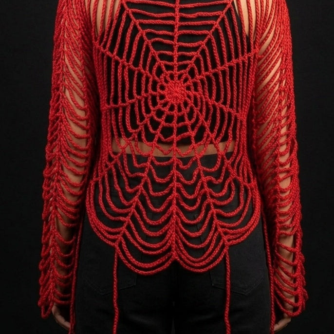Cursed Spiderweb Top